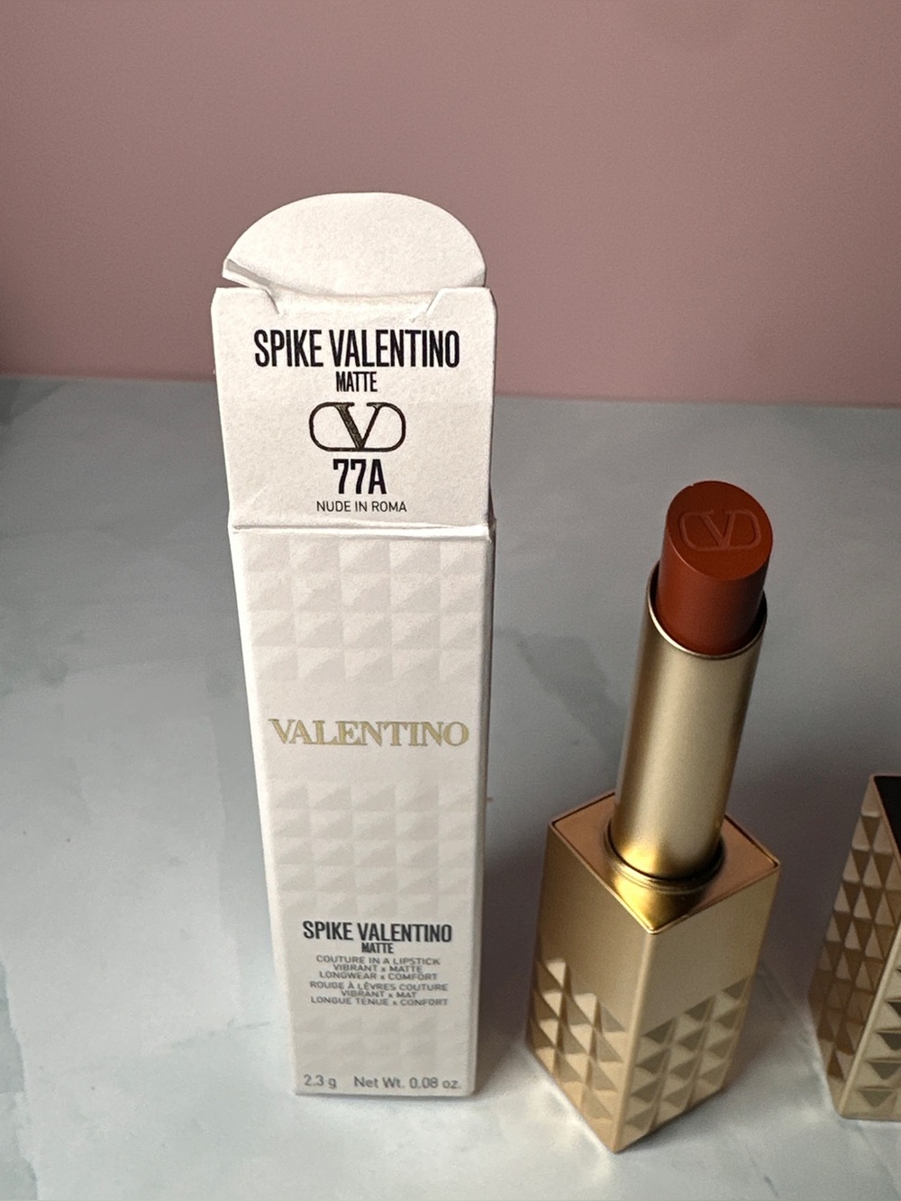 Valentino Matte Lipstick - Warm Nude Brown